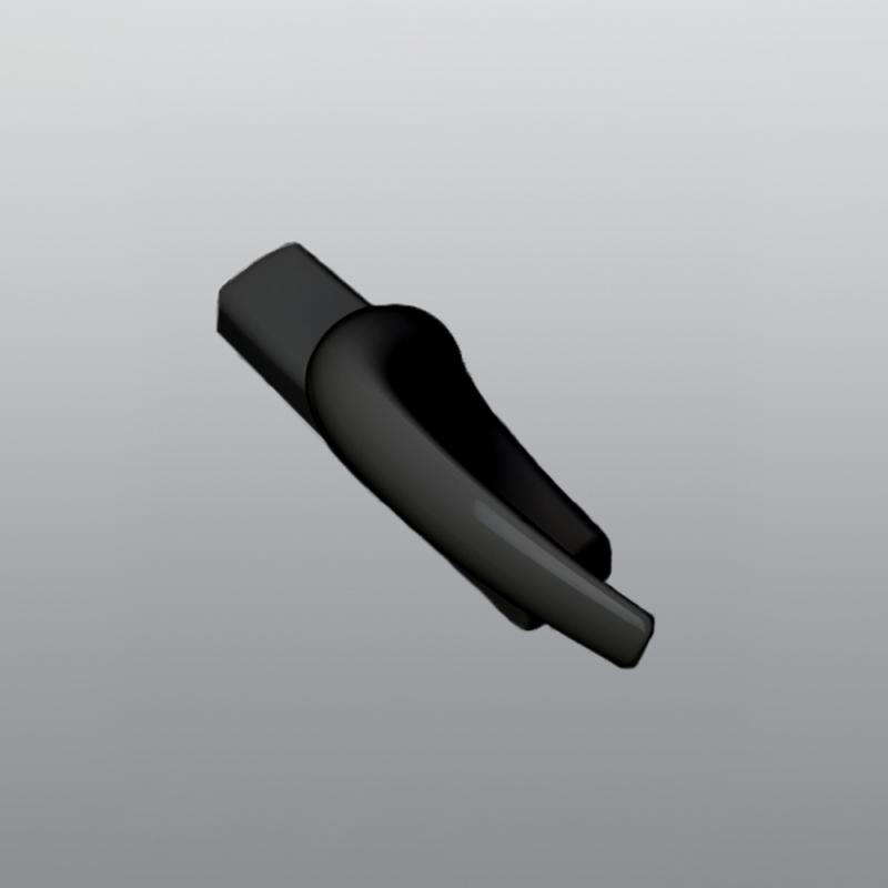 Right handle for curtain walls 